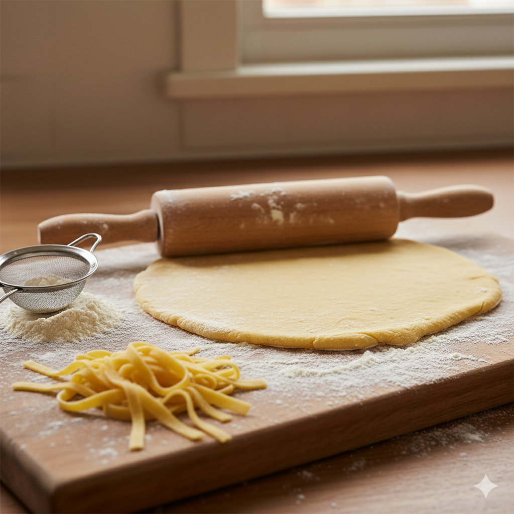 Italian pasta making